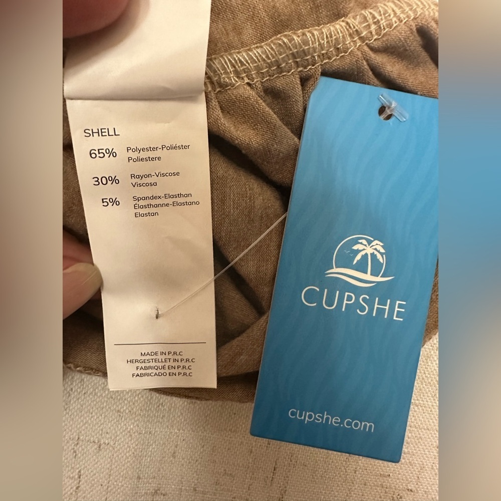 Cupshe Brown Long Sleeve Top - Picture 7 of 11